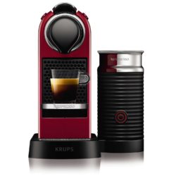 Krups XN760540 Nespresso Citiz & Milk in Cherry Red